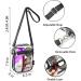 Sintra Clear Crossbody Purse Bag - Stadium Approved See Through Transparent Gift for Women & Men - Buy Online on GoSupps.com