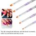 5-Piece Nail Design Brush Set - UV Gel & Acrylic Brushes for Professional Nail Art & Manicure Accessories - Buy Online on GoSupps.com