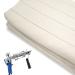 HAND U JOURNEY 72x72  2x2 YD Tufting Fabric  Monk's Cloth with Positioning Marked Line  for Rug-Punch/Punch Needle and Tufting Gun
