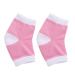 Moisturizing heel socks Open toe socks gel spa heel socks moisturizing socks foot care open toe socks heel protection (pink)