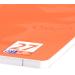 Oxford Touch A4 College Block - Ruled with Double Margin 80 Sheets Coral (Pack of 2) | International Shipping Available - Buy Online on GoSupps.com