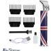 Buy Ben Sherman Precision Electric Beard Trimmer for Men | Premium Cordless Rechargeable Hair Trimmer with 4 Attachments - Buy Online on GoSupps.com