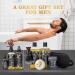 Premium Beard Shaving Kit for Men - Complete Grooming Set with Brush Shave Gel Oil Bath Bomb & More | Perfect Spa Gift for Dads & Sons - Buy Online on GoSupps.com