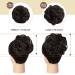 Shop Sofeiyan Hair Part Tendrils Updos - Wavy Chignon Hair Extensions for Women in Light Ash Brown & Golden Brown | 40g - Buy Online on GoSupps.com