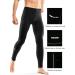 Inbike Running Trousers Compression Pants - Winter Lined Quick-Drying Leggings for Men & Women | LM8621-L Black - Buy Online on GoSupps.com