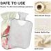 Hot Water Bottle 2L with Cover - Bird in Rose Garden | Pain Relief & Winter Hand Feet Warmer - Buy Online on GoSupps.com