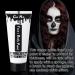 Go Ho Cream White Face Body Paint (2.37 oz) - Water-Based Face Painting Makeup for Adults & Children - Perfect for Joker, Clown, Zombie, Skeleton - SFX Cosplay Costumes & Halloween Festivals - Buy Online on GoSupps.com