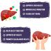 TUDCA 500mg Bile Salt Supplement for Liver Health & Detox - With Humic, Fulvic Acids & Beet Root - Digestion & Repair - 1 Pack - Buy Online on GoSupps.com