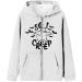 Halloween Costumes Sleeve Halloween Print Hoodie Stylish Loose Top Womens Hoodie Pullover Black 4X-Large