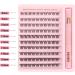 Poiuyoiu Cluster Lashes Kit D Curl | 100Pcs Mixed 8-16mm Individual False Eyelashes | Wispy Extensions with Bond & Seal Glue | Natural Look Reusable Fake Lashes | Ideal for Beginners - Buy Online on GoSupps.com