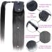 Ponytail Extensions Clip in Ponytail Extension 10-24 Inch Wrap Around Long Straight Ponytail Extension Natural Color Remy Human Hair Extensions for Black Woman for Women(Size:12inch 100g) - Buy Online on GoSupps.com