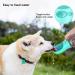 M&MKPET 12oz Dog Water Bottle for Walking | Portable Pet Water Dispenser Bowl | Outdoor Travel Drink Cup | Blue - Buy Online on GoSupps.com