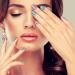 Kalolary 12-Piece Color Gradient Marble Nail Polish Stickers - Self-Adhesive Full Nail Wraps with Nail File | Trendy Monochrome Designs for Effortless Nail Art - Buy Online on GoSupps.com