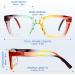 Shop Amorays Oversize Square Vintage Reading Glasses with Anti-Blue Light Lenses - Unisex Presbyopia Readers +1.50 - Buy Online on GoSupps.com