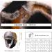 Comhats Winter Bomber Hat for Men - Real Fur Ushanka 67191_black - Size Large - Buy Online on GoSupps.com