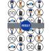 24 PRECUT Police Edible Cupcake Toppers Sheriff Theme Emergency Services Edible Cupcake Decorations - Stand Up Disc Wafer Cake Decorations - Buy Online on GoSupps.com
