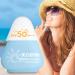 Travel Sunscreen 60g Waterproof Sweat-proof whitening Sunscreen Facial Sunscreen SPF 50 PA+++ Vacation Sunscreen Gentle refreshing Matte Finish Long-lasting Makeup Oily Skin Sunscreen For Summer Beach cedar blue bottle - Buy Online on GoSupps.com