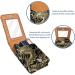 Travel Lipstick Organizer Case - Portable Makeup Bag with Mirror | Chinese Golden Dragon Style - Perfect for International Shipping - Buy Online on GoSupps.com