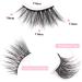 Glowingwin Cat Eye Half Lashes - 10 Pairs | Natural Soft Corner & Wispy Finish | Handmade Reusable Faux Mink Strip Lashes for Fluffy & Elegant Look - Buy Online on GoSupps.com