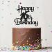 Sotpot Black Glitter 16 Cake Topper 16th Birthday Cake Decorations for Birthday Party Anniversary Party Supplies 16th Cake Topper - Buy Online on GoSupps.com