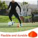 Wensdr Set of 50 Soccer Agility Training Cones with Carry Bag - Orange | Ideal for Football, Running, Basketball - Includes Holder for Easy Storage - Buy Online on GoSupps.com