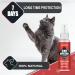 Saint Nutrition Cat Repellent Spray - Indoor/Outdoor Defense Against Cats - Effective Anti-Cat Spray for Home & Garden - Buy Online on GoSupps.com