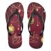 Mnsruu Golden Christmas Ball Flip Flops for Home Hotel Spa Bedroom Travel XS for Men Women