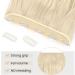 S-noilite 24 inch Platinum Blonde Curly Wavy Hair Extensions for a Glamorous Look - Buy Online on GoSupps.com