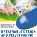 Kids Orthotic Arch Support Insoles for Flat Feet & Heel Pain - Blue (UK 12.5-1 / EU 31-33) - Buy Online on GoSupps.com