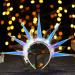 Zoestar Light Up Headband LED Crown Headbands Goddess of Liberty Glowing Hair Hoop Party Rave Hair Accessories for Women and Girls (A)