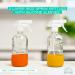 Savvy Planet 16 oz Clear Glass Spray Bottles with Silicone Sleeve - 2 Pack White & Gray, Refillable for Cleaning Solutions, Essential Oils, Misting Plants - Quality Sprayer - Buy Online on GoSupps.com
