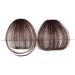 Bangs Hair Clip Hair Clip in Bangs Synthetic Clip In Hair Air Bangs Hairpiece Black Brown Extensions Mini Fake Bangs Hairpiece for Women Bangs Clip in Hair (Color : 18-2M33) - Buy Online on GoSupps.com