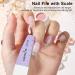 Buy Canvalite 12stk Nail Files for Gel Polish Professional 100/180 Double-Sided Washable & Reusable Nail Buffers | International Shipping Available - Buy Online on GoSupps.com