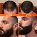 Beard Pen Filler Fork - Black Micro-Fork Barber Styling Pencil with Brush - Long Lasting Waterproof Sweat Proof Solution for a Perfect Natural Beard - Buy Online on GoSupps.com
