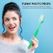 Buy Alipis Oversized 3-Piece Huge Toothbrush Set | Novelty Comedy Toy for Carnival Parties Yellow & Green - Buy Online on GoSupps.com
