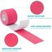 Pink Athletic Tape Kinesiology Sports Tape for Injury Provides Stability to Muscle and Joint Promotes Recovery and Support - Buy Online on GoSupps.com