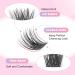 Glowing Win DIY Cluster Lashes Set - 144PCs Individual Eyelash Extensions with Bond Sea & Tweezers | 8-16mm Natural Fake Lashes - Buy Online on GoSupps.com