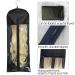 3 Pack Extra Long Wig Storage Bags with Hanger - Hair Extension Holder Case for Human & Synthetic Hair - Black Color 31.5 in - Buy Online on GoSupps.com