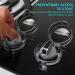 CHAUSA 6-Piece Child Lock Stove Turning Buttons | Safe Stove Switch Protection Cover | Easy Assembly & Disassembly | Black - Buy Online on GoSupps.com