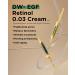 EASYDEW DW-EGF Peptide Retinol 0.03% Cream | Best Anti Aging Night Cream for Sensitive Skin | Korean Firming Treatment for Face & Neck - 1ml - Buy Online on GoSupps.com