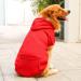 Waterproof Winter Dog Coat - Warm Jacket & Hoodie for Small & Medium Dogs | Fleece Pet Clothing (1107debka-Red XXXXXL) - Buy Online on GoSupps.com