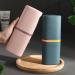 Portable Toothbrush Holder Case - Travel & Camping Toothbrush Storage Organizer - Light Blue Bathroom Accessory - Buy Online on GoSupps.com
