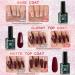 Anicco 27 Pieces UV Nail Polish UV Colour Gel Set Reflective Sparkling Shellac Nail Polish UV Gel Nail Polish Set for Beginners and Professionals 24+3B - Buy Online on GoSupps.com