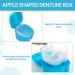 Buy Leakproof Dental Prosthesis Box - Sustainable Denture Storage & Cleaning Cup | International Shipping - Buy Online on GoSupps.com