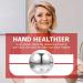 Buy Metal Baoding Balls | Chinese Fitness Hand Exercise & Massage Balls for Hand Therapy - 5x5x5cm Silver - Buy Online on GoSupps.com