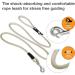 Stretch Comfort Leash - Light Tan | Premium Dog Leash for Ultimate Comfort | International Shipping Available - Buy Online on GoSupps.com