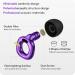 Audree Style Ear Plugs - Reusable High Fidelity Noise Reduction Earplugs for Concerts Travel Study & More (Violet - Buy Online on GoSupps.com