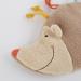 Cozy Beige & Brown Hedgehog Heat Pillow | Soothing Comfort for All Ages | International Shipping Available - Buy Online on GoSupps.com