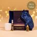 Aromatherapy Associates Tranquil Sleep Gift Set - Deep Relax Bath & Shower Oil, Sleep Mist, Candle, Eye Mask in Velvet Bag | 1 Count - Buy Online on GoSupps.com