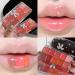 Lip Palette Set - 10 Glossy Lip Colors - Waterproof Lip Makeup Palette Moisturizing Jelly Tinted Lip Glosses for Women - Buy Online on GoSupps.com